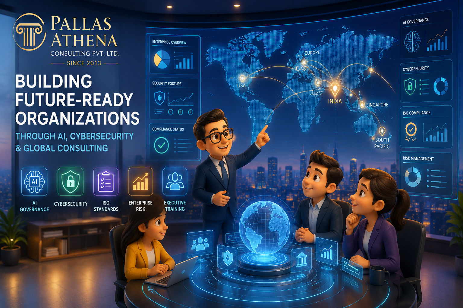 Pallas Athena Consulting — building future-ready organizations through AI, cybersecurity and global consulting