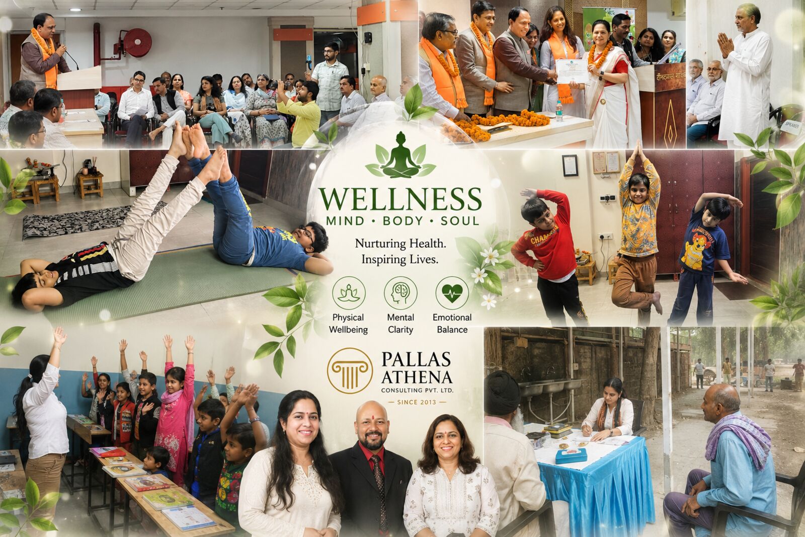 Hema Sehgal wellness programs and community impact